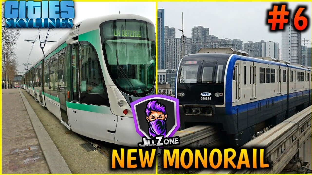 New Monorail 🚄 in our City 😍 Cities Skylines Ep-6 Tamil || JILL ZONE 2.0