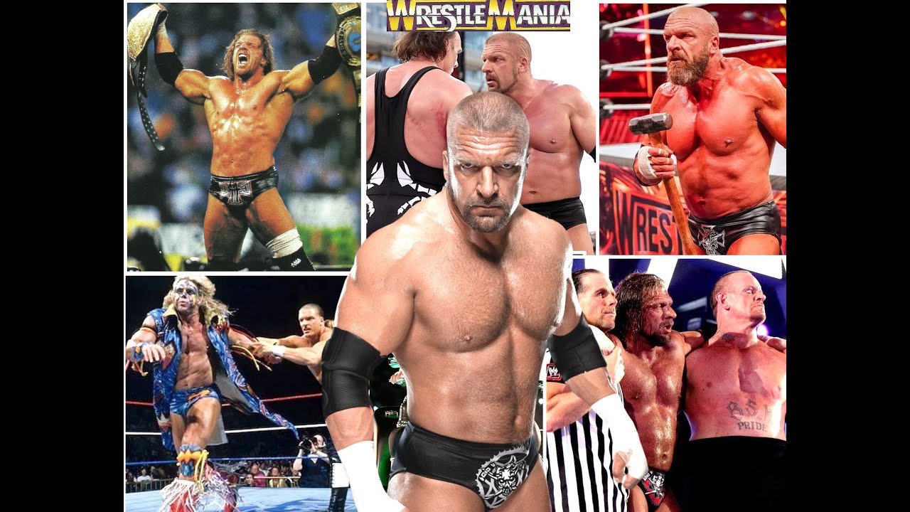 Triple H:  The WrestleMania Legacy of The Game WWE WWF #wwe #wrestlemania #tripleh