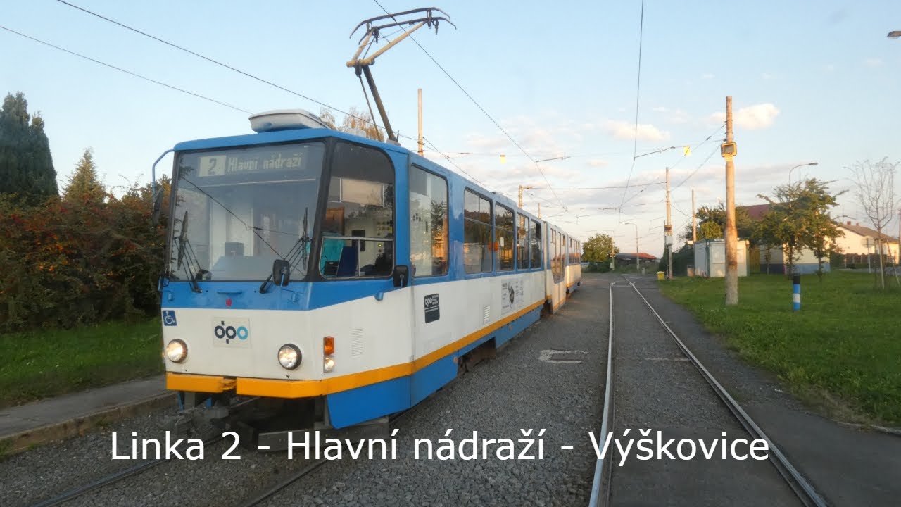 OČIMA OSTRAVSKÉ TRAMVAJAČKY: linka 2 Hlavní nádraží  - Výškovice