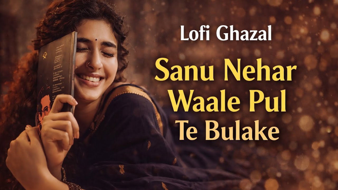 Saanu Nehar Waale Pul Te Bula Ke | Punjabi Lofi Song 🌙 Calm & Peaceful Love Vibes