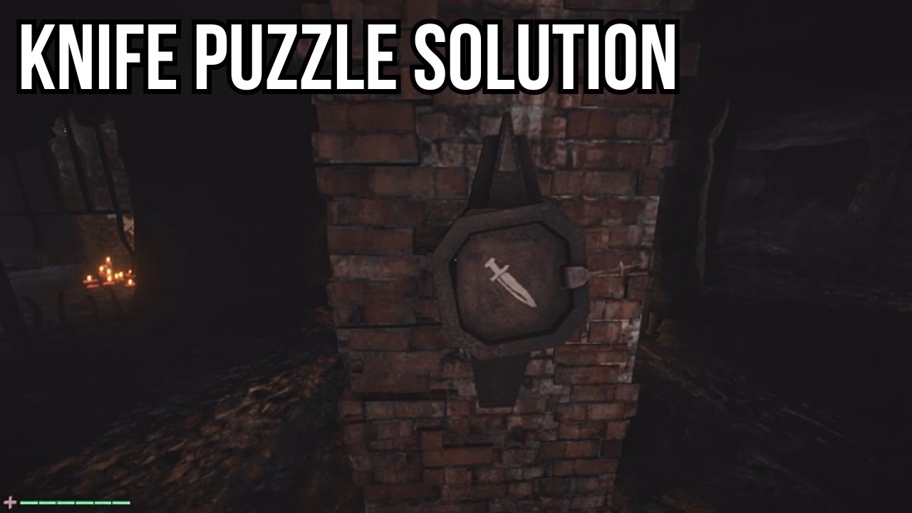 Total Chaos &ndash; Wall Symbols (Knife) Puzzle Solution & Tunnel Key Location | Full Guide