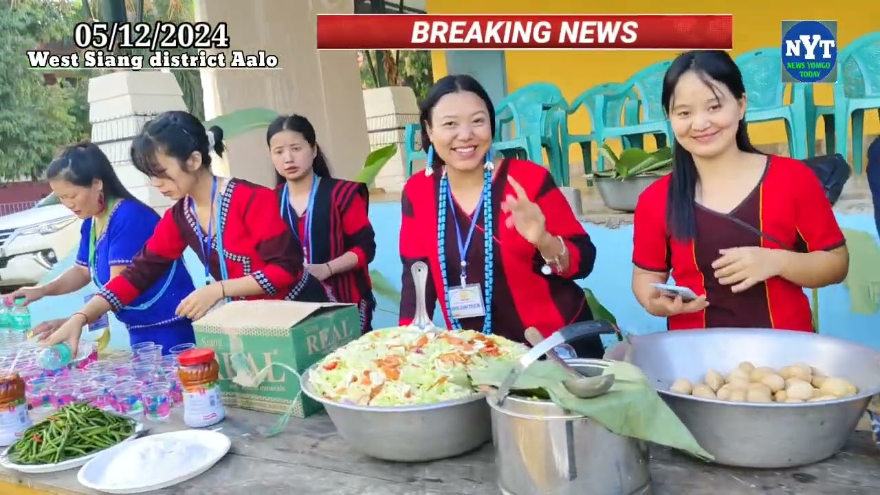 Podi Barbi festival celebration at West Siang district Aalo 2024.