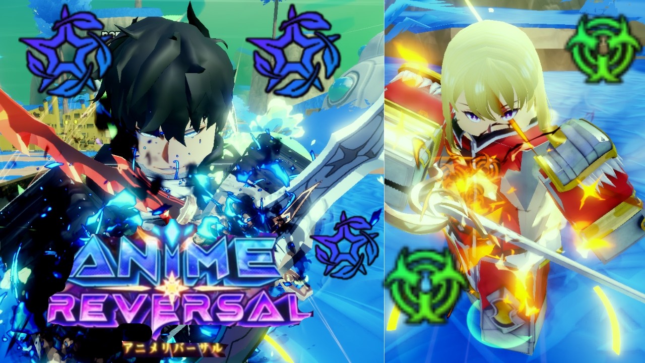Showcasing Sung jinwoo and Cha Hae-in in Anime Reversal