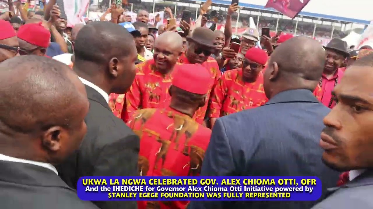 Ukwa La Ngwa Stands Tall for Gov. Alex Chioma Otti, OFR. The IHEDICHE Initiative represented too