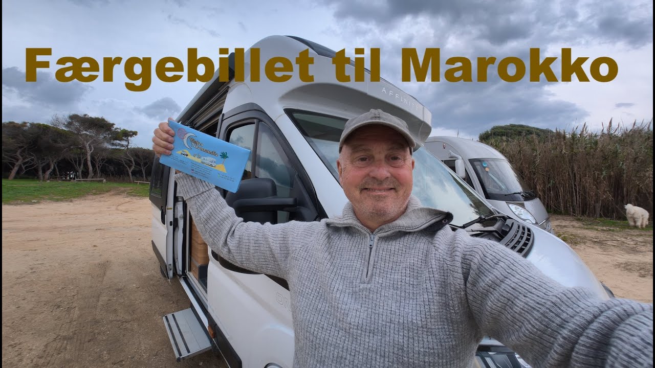 Færgebillet til Marokko er købt