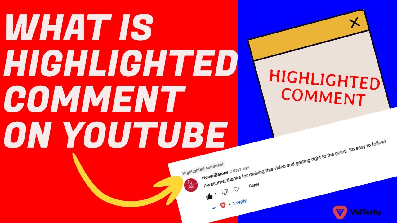 what is highlighted comment on youtube | highlighted comment on youtube