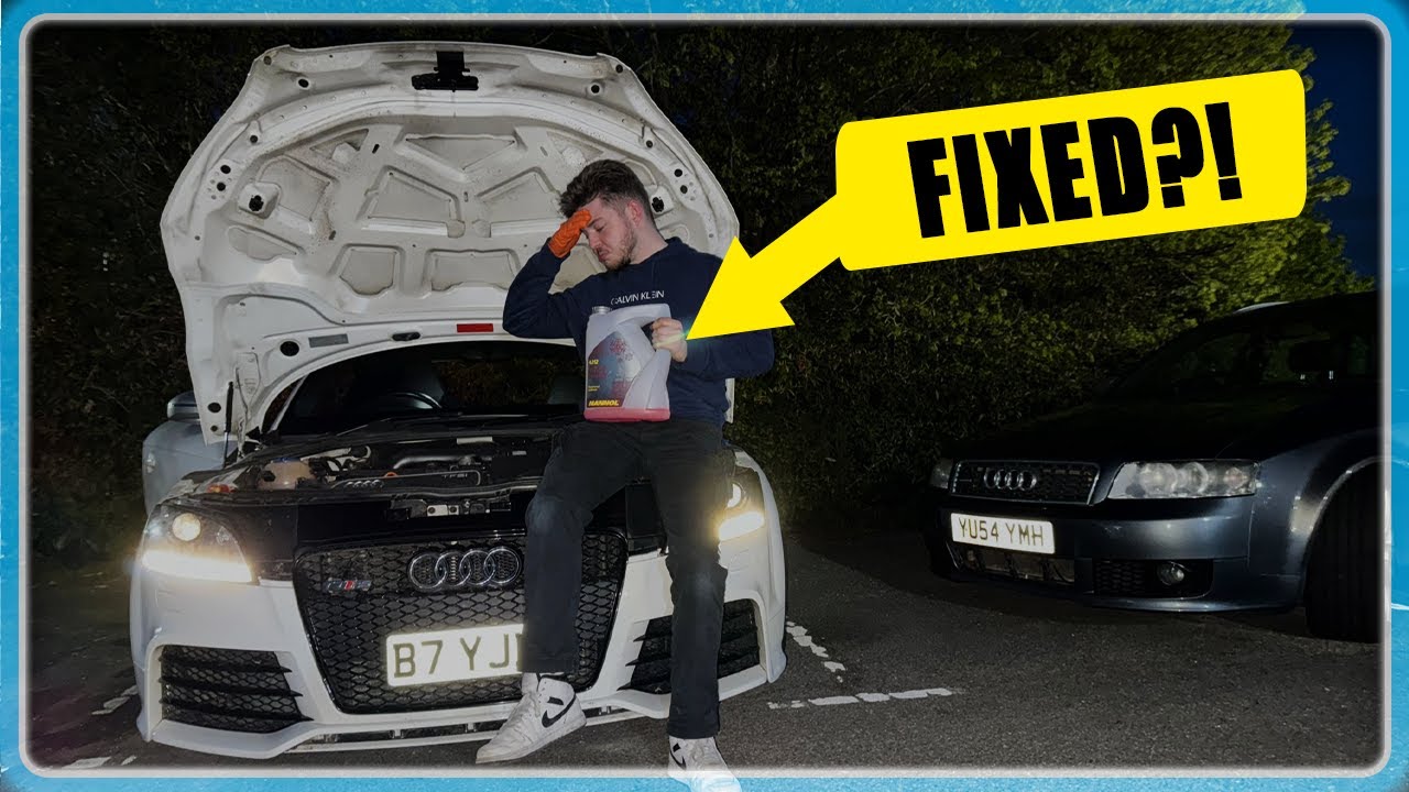 FIXING MY CRASH DAMAGED AUDI TTRS!