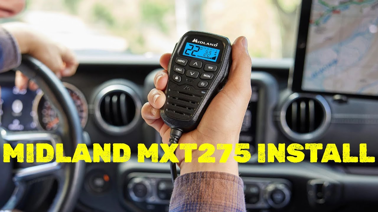 Midland MXT275 Bronco Install
