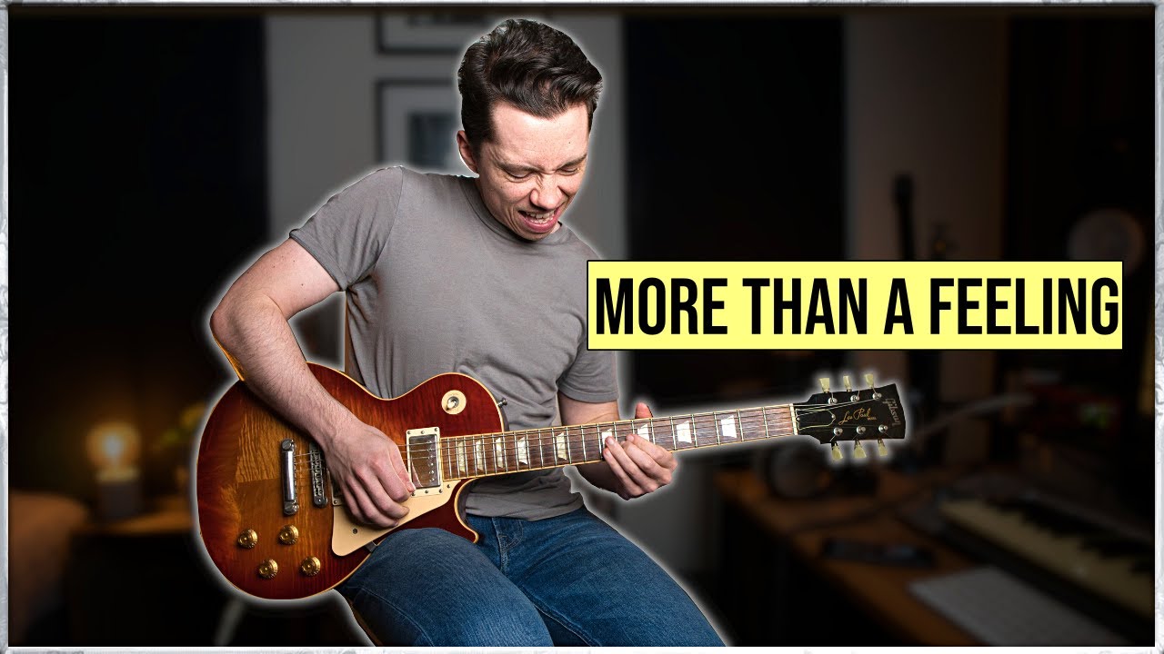 MORE THAN A FEELING - Boston | Electric Guitar Cover by Sebastian Lindqvist