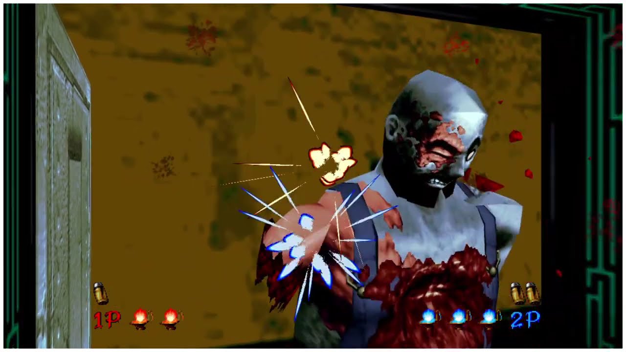 [The House of the Dead] 2P Playthrough