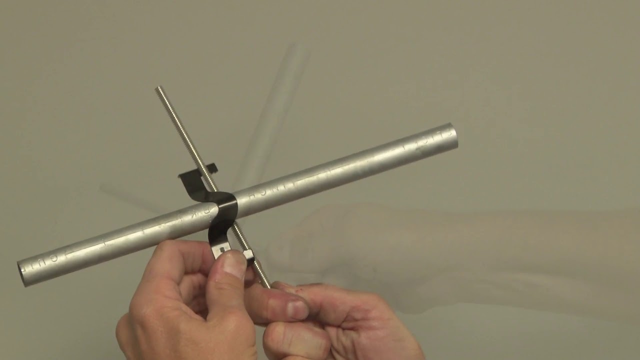 1 in. Conduit Hanger Wing Clip