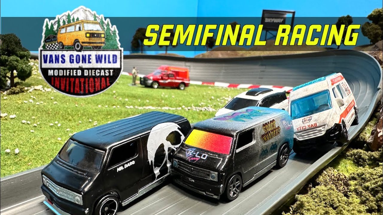 VANS GONE WILD! | Semifinals | Modified Diecast Racing.