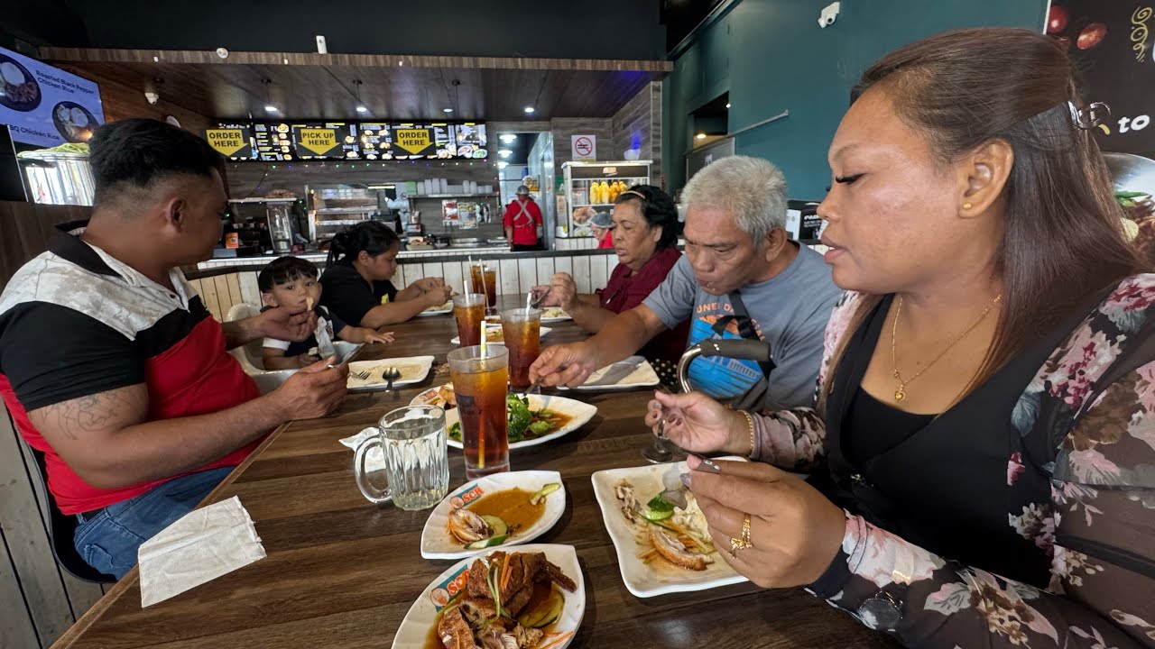 CHICKEN RICE SIBU JAYA LUNCH BERSAMA KELUARGA ISTERI // SHOPPING BELI BARANG DAPUR // 
