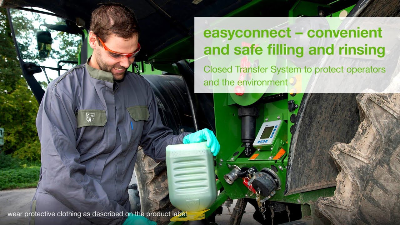 easyconnect CTS &ndash; the Closed Transfer System to improve safety while allowing fast and easy handling