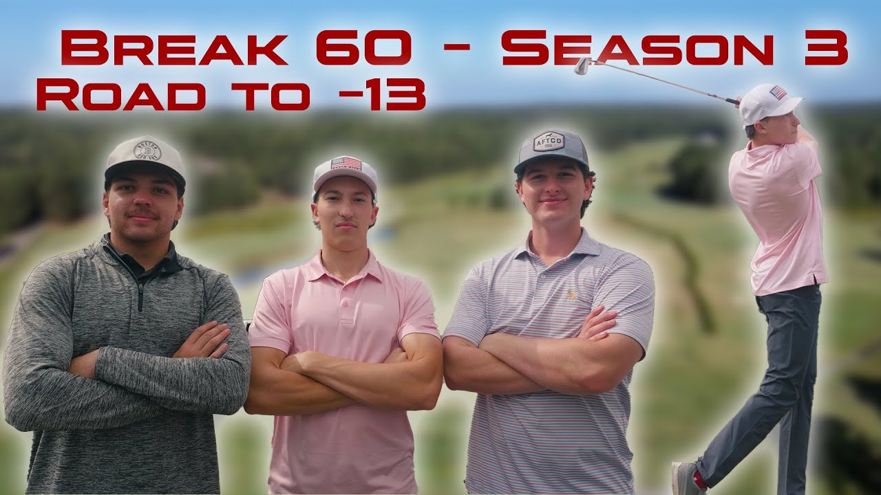 Can 3 average golfers break 60?