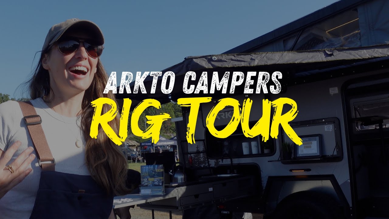 Экскурсия по автодомам: прицепы Arkto Campers Overland Trailers | Легкие, без дерева, сделаны в К...