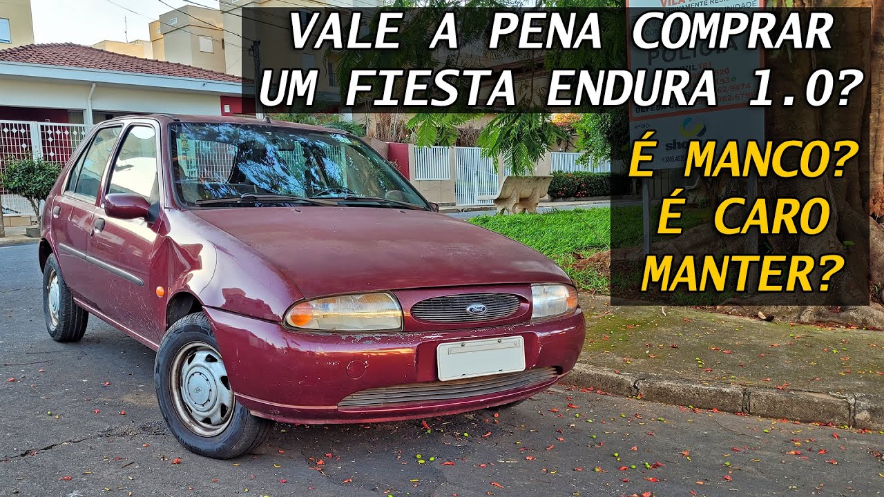 AVALIAÇÃO FORD FIESTA 98 1.0 ENDURA!!!!! VALE A PENA COMPRAR UM DESSE?