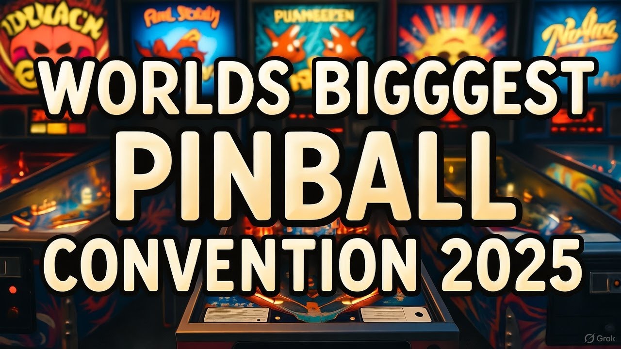 Крупнейшая в мире выставка пинбола — Pinball Expo 2025