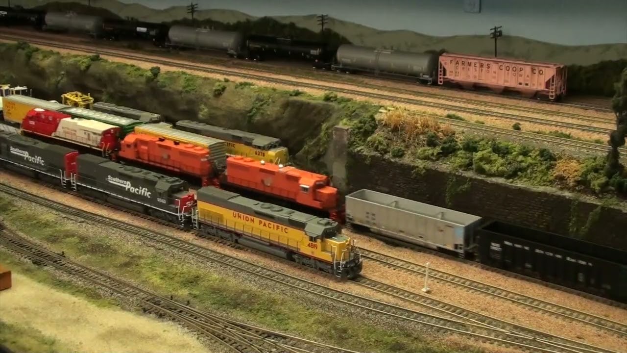 Butte Mine & Eastern HO Scale Railroad Operations - July 2025