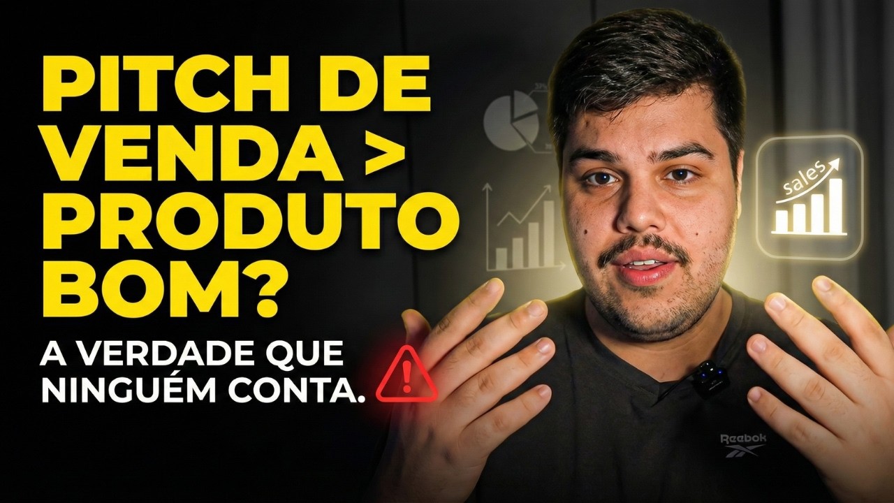 O Golpe do Pitch Perfeito: Cuidado com quem fala muito e faz pouco.