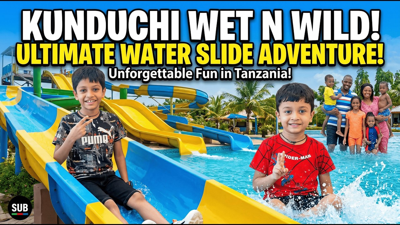The largest water park in East & Central Africa: Kunduchi Wet 'N' Wild in Dar es Salaam, Tanzania