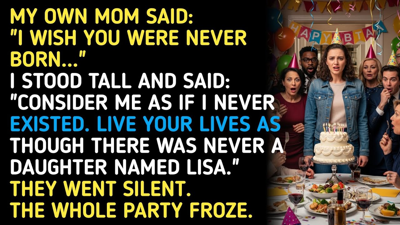 MY OWN MOM SAID: