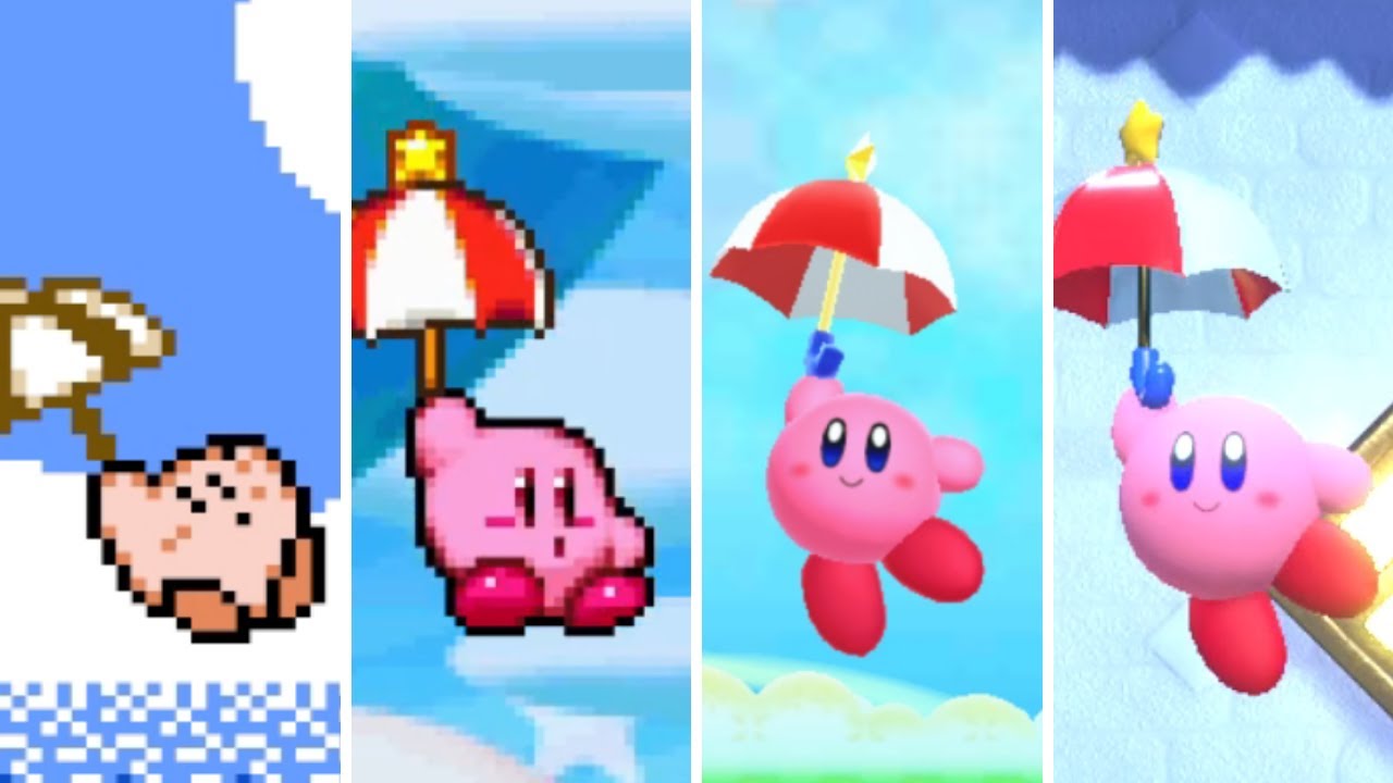 Evolution of Parasol Kirby (1993 - 2018)