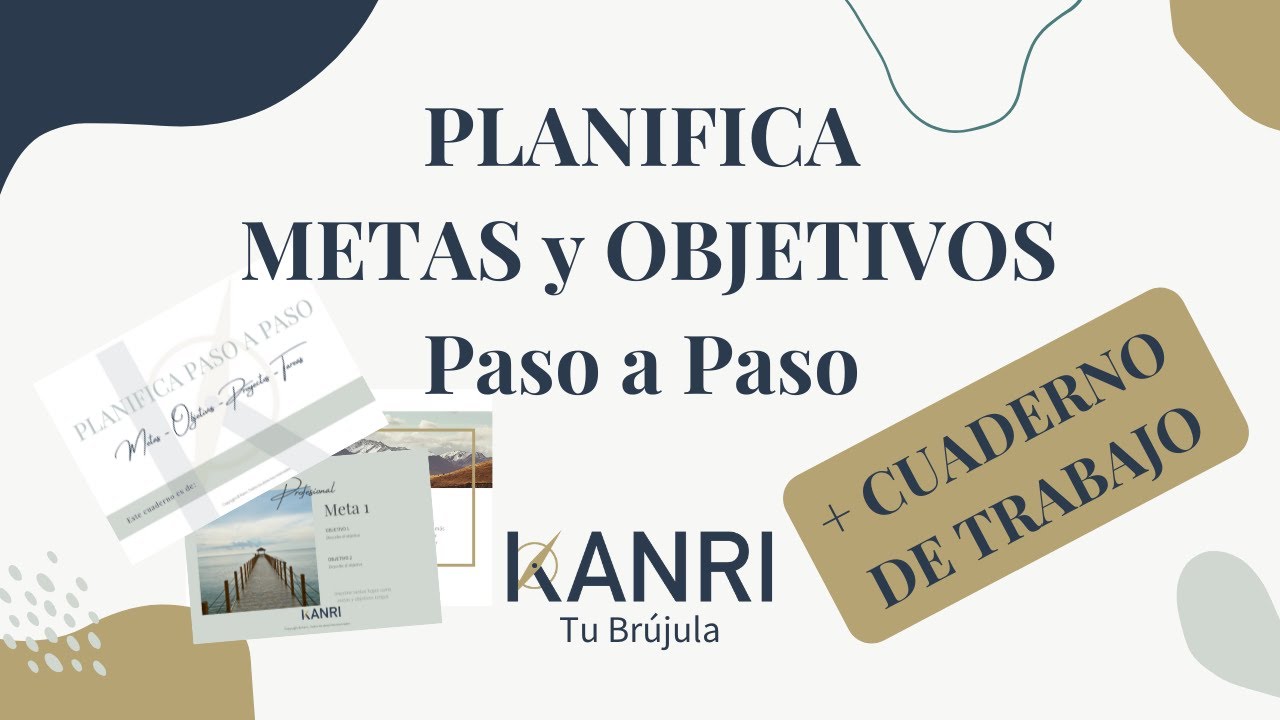 Cómo Planificar Metas y objetivos / Plan de acción  + cuaderno de trabajo GRATIS