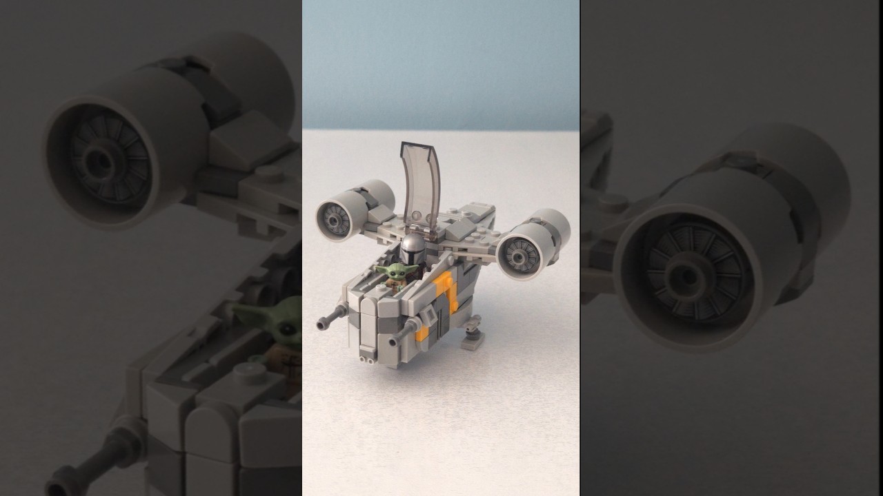 Mini LEGO Razor Crest MOC #lego #starwars #legostarwars #shorts