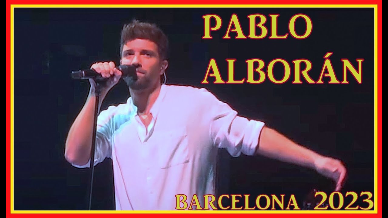 Pablo Alborán No Vaya a Ser , Barcelona, 18-11-2023