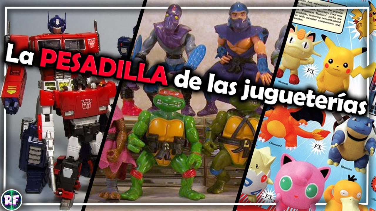 Los juguetes MÁS VENDIDOS de cada NAVIDAD (1985-2000)