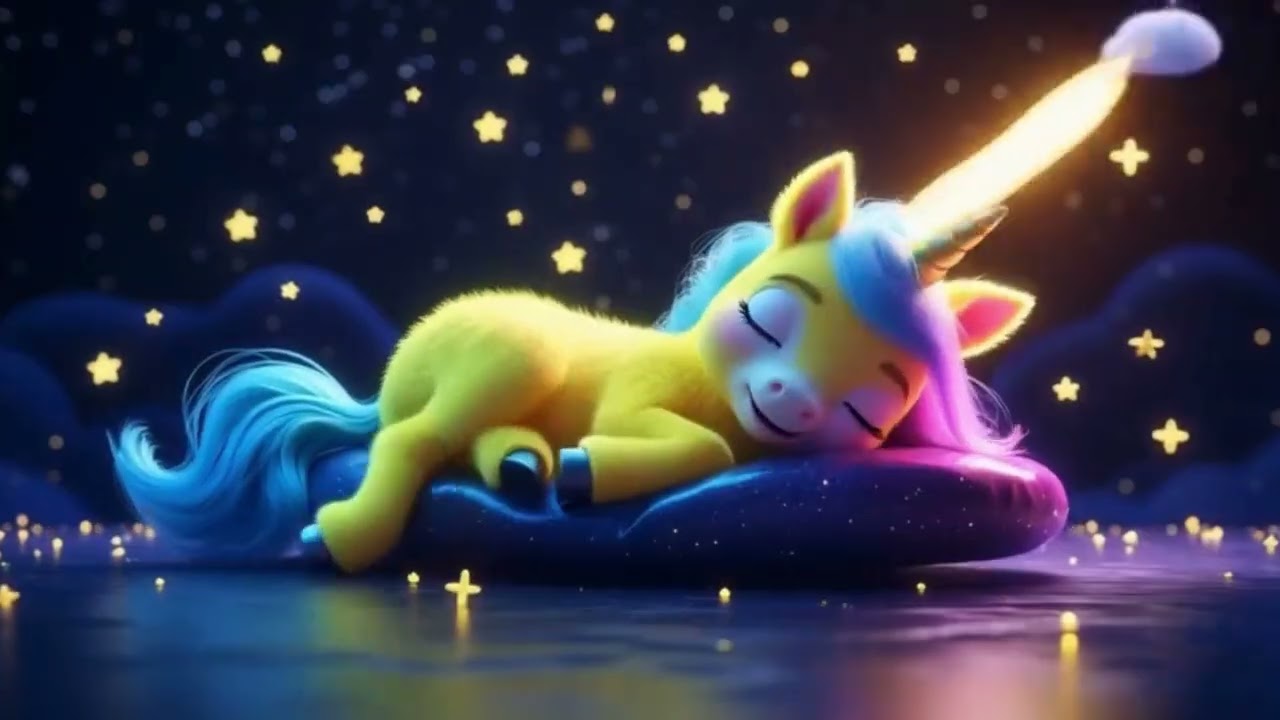 Baby Sleep Music 💫 Unicorn Lullaby | Mozart & Brahms