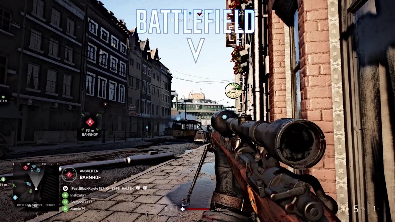 Battlefield 5 Durch Rotterdam als Sniper