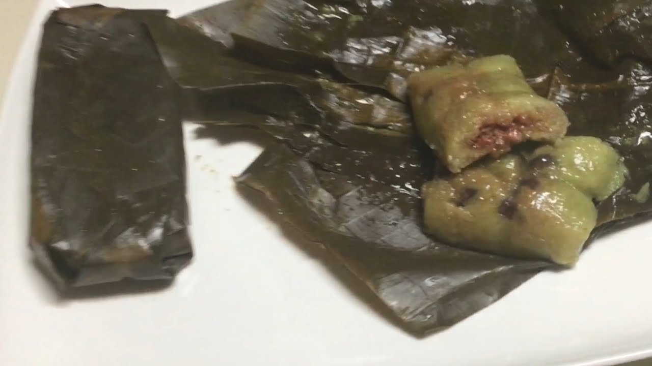 Cách làm và gói BÁNH TÉT CHUỐI nhanh gọn lẹ by Bé Bự