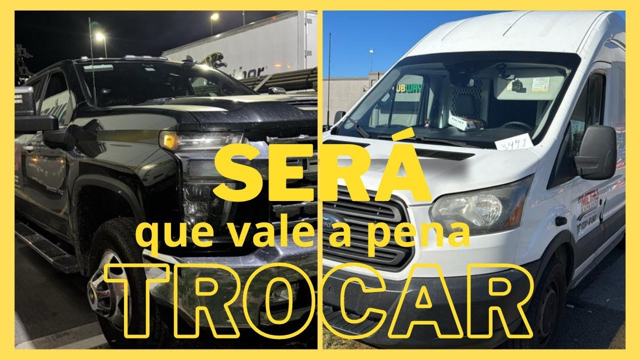 HOTSHOT OU CARGO VAN / SERÁ QUE VAI VALE A PENA TROCAR / VAN COMIGO.