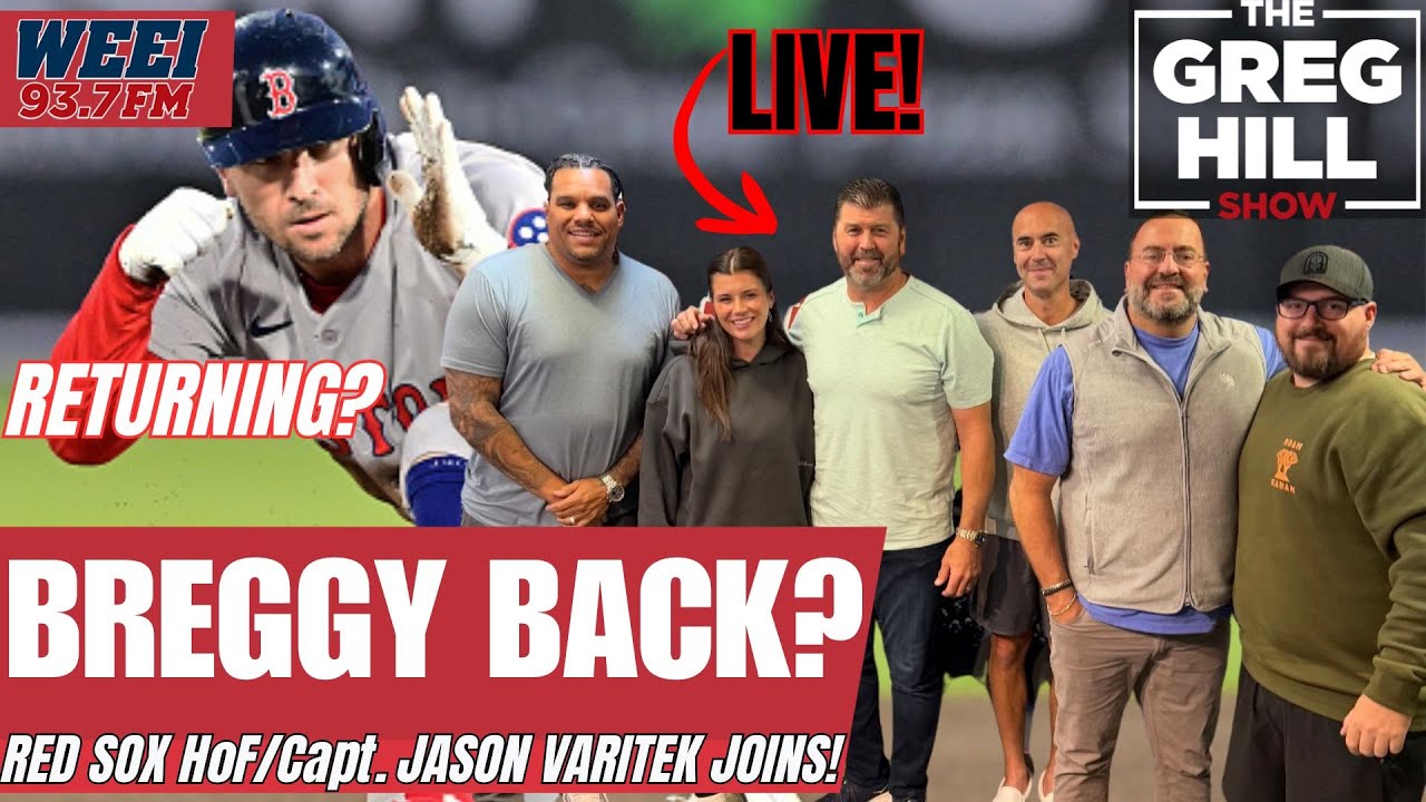 Bregman Back with Red Sox? 'Tek Back? Red Sox HoF/Capt. Jason Varitek Joins! ||The Greg Hill Show