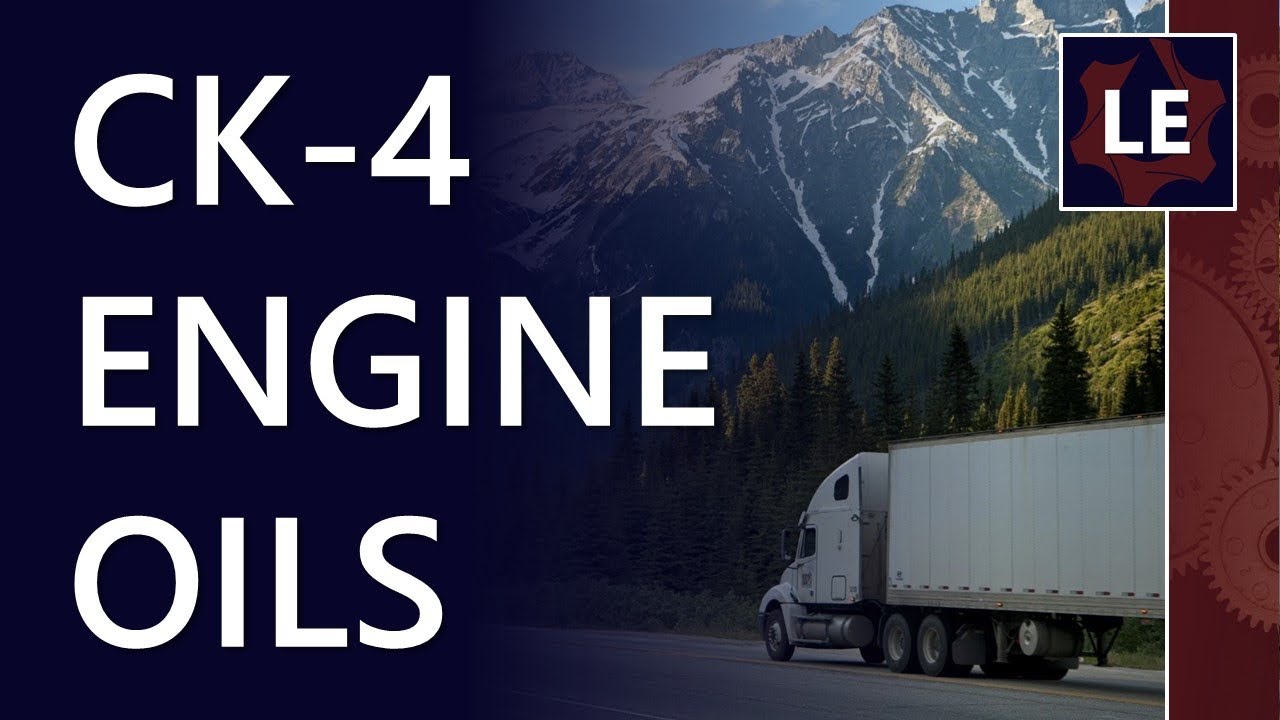 What do I need to know about the API CK-4 Diesel engine oil specification?