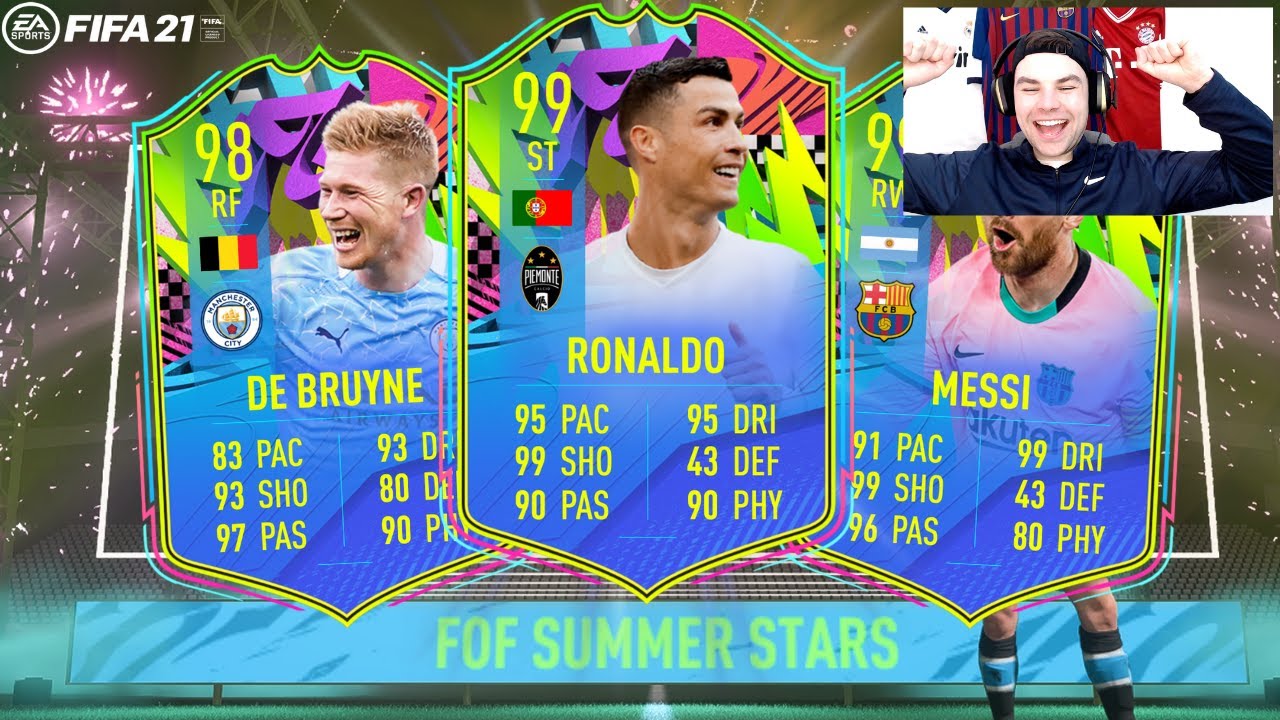 I packed a new Summer Stars card! FIFA 21