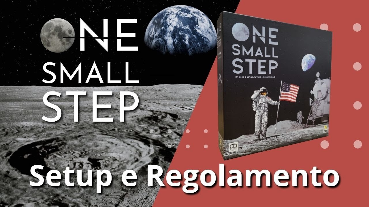 One Small Step - Setup E Regolamento del nuovo gioco della Fever Games