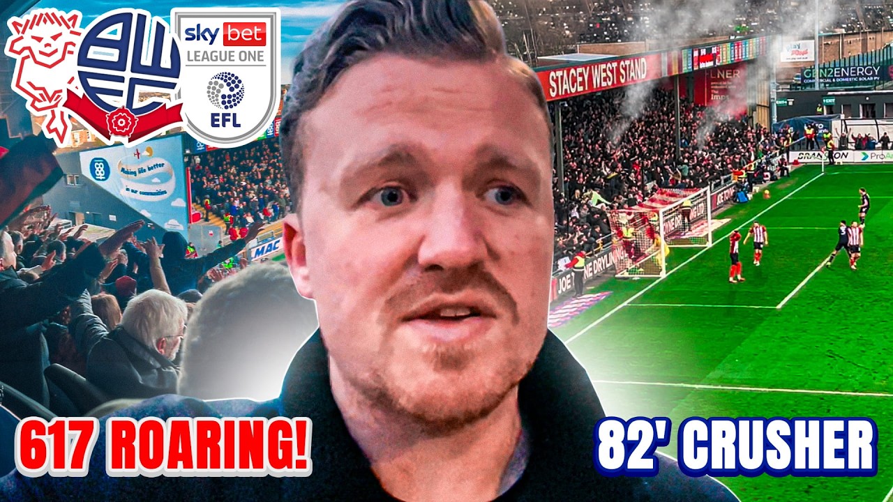 UNREAL ATMOSPHERE as Bolton DENY Lincoln Late On!