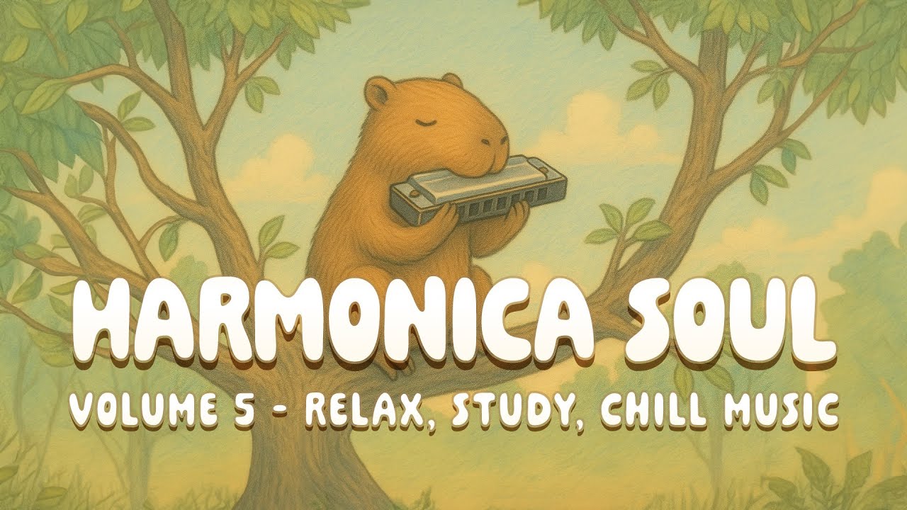 Harmonica Soul Study Music Vol.5 – CapyFi 🌄🪗 [1 Hour]