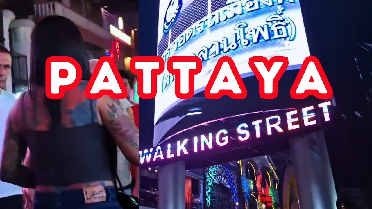 🇹🇭 Pattaya Walking Tour 4K | Tourist-Friendly Street Food, Bars & Restaurants