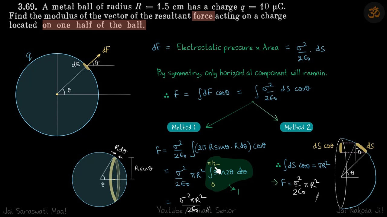 3.69 | Решения Иродова | Электродинамика