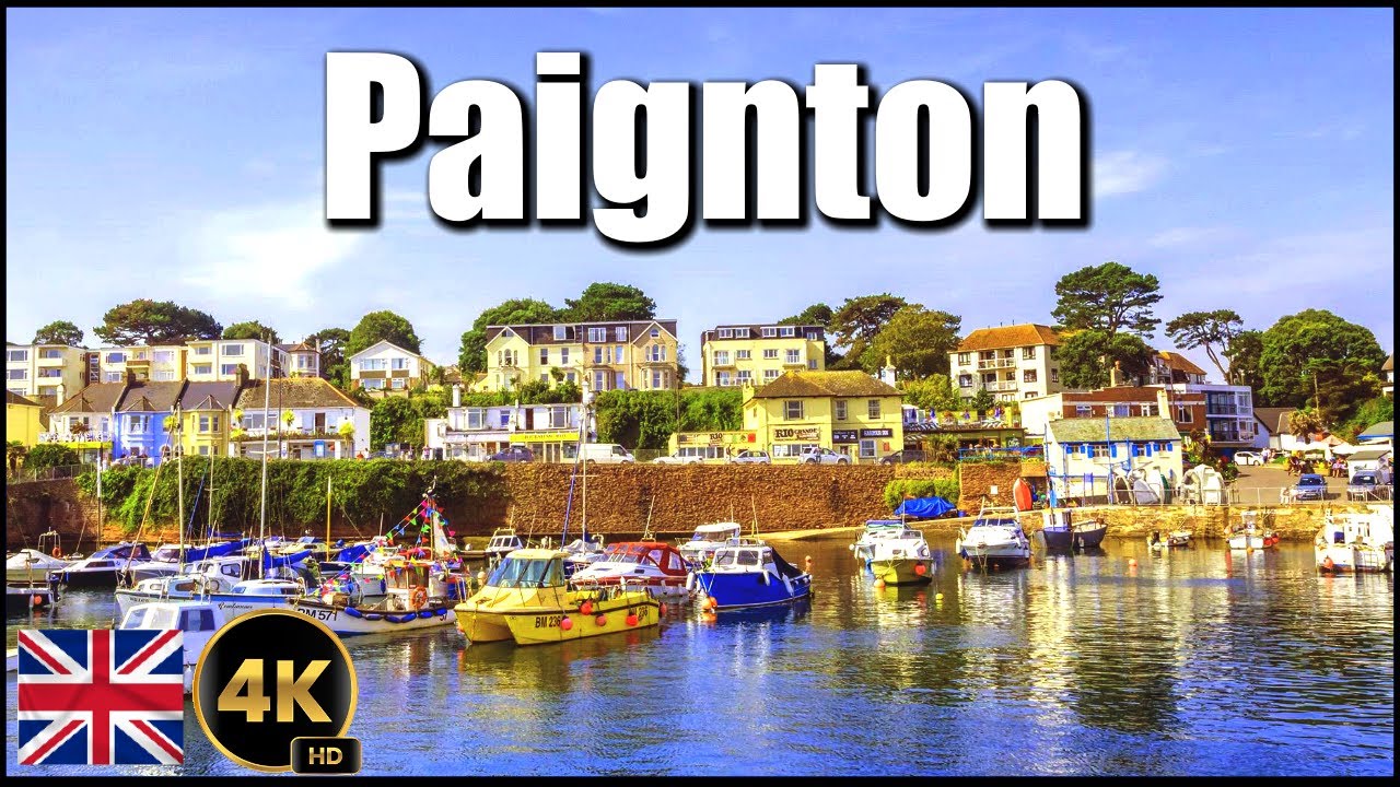 Paignton - Walking Tour -  The South West Coast Path - Seaside Town - Holiday - 4K 2024