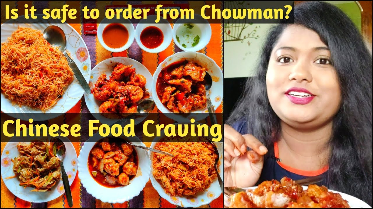 Chinese Food Craving 🤤 | Chowman 🍜 | Is it safe to order food from restaurants?