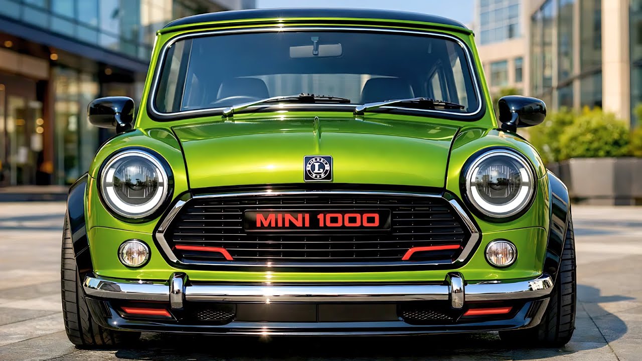 2026 British Leyland MINI 1000 - The LEGEND Reborn in Modern Style!