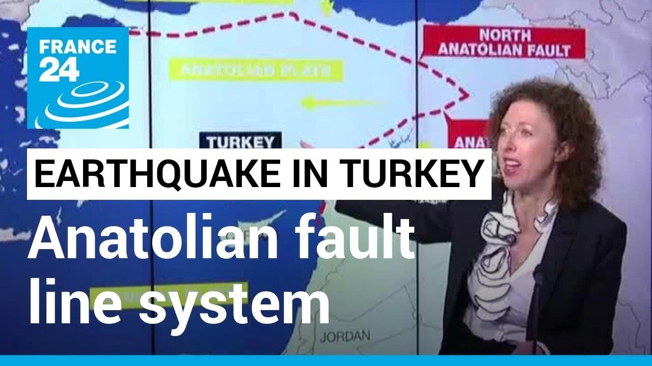 Turkey's anatolian fault system: One of world's most seismically active region • FRANCE 24 English