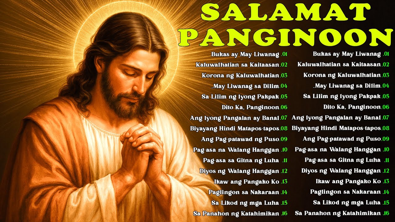 Mga Awit ng Pananampalataya ✝️ Tagalog Worship Songs 2025 🙏 Pinoy Christian Music