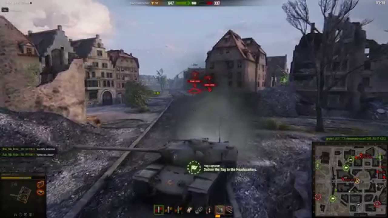 Tryb Rozwałka/Dominacja World of Tanks Berlin Serwer testowy 10.0