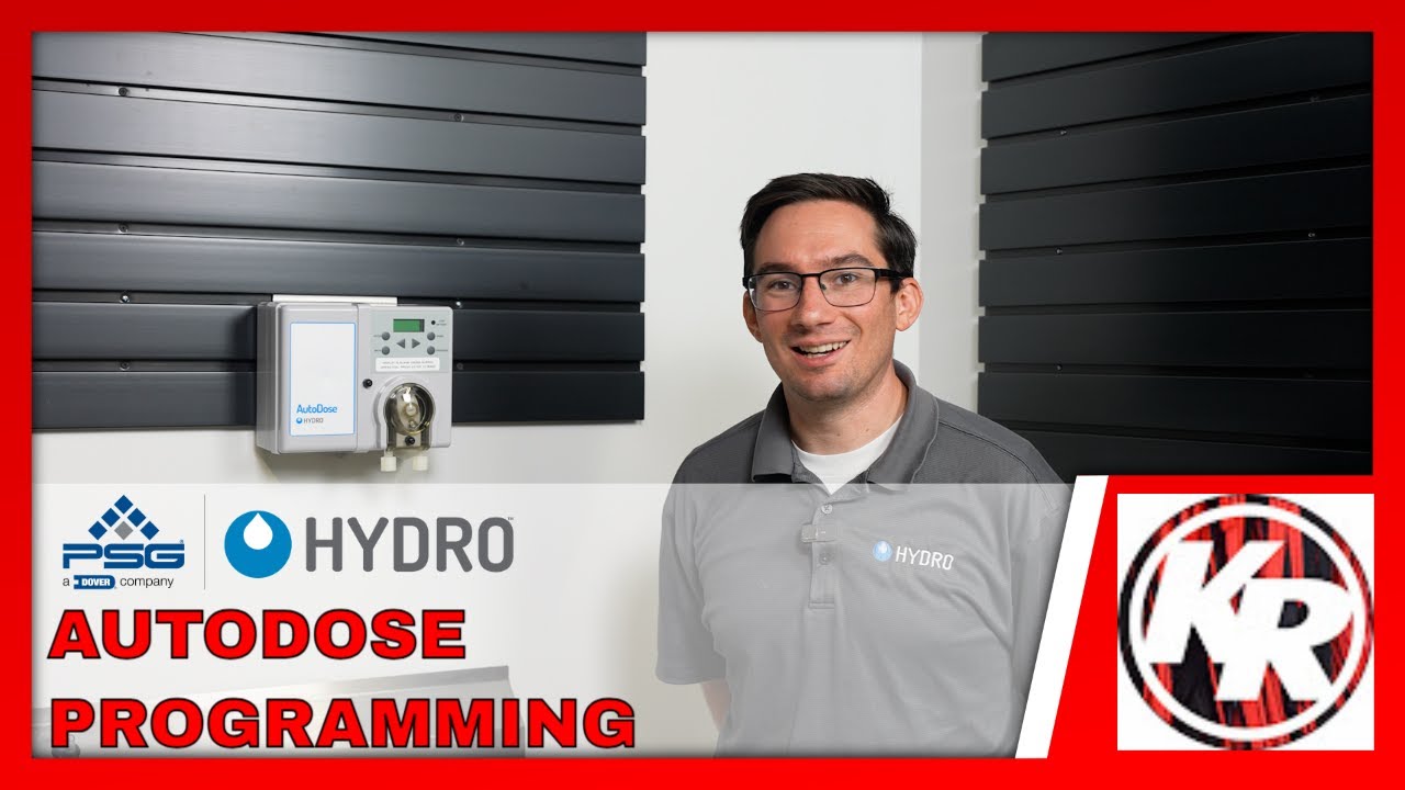 Hydro Systems AutoDose Programming Demonstration | Kleen-Rite
